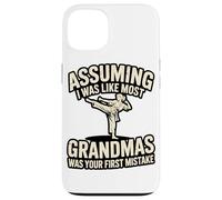 Combattere Nonna Karate Citazione Hapkido Custodia per iPhone 13