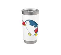 Combattere Penguin boxe in MMA Bicchiere termico in acciaio inox doppia parete