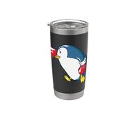 Combattere Penguin boxe in MMA Bicchiere termico in acciaio inox doppia parete