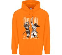 Combatti Come Se Fossi Morto MMA Kenjutsu Kendo Iaido Felpa Per Bambini