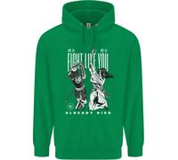 Combatti Come Se Fossi Morto MMA Kenjutsu Kendo Iaido Felpa Per Bambini