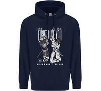 Combatti Come Se Fossi Morto MMA Kenjutsu Kendo Iaido Felpa Per Bambini