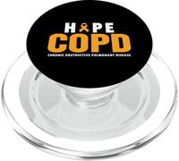 Combatti la consapevolezza della BPCO Orange COPD Warrior COPD Consapevolezza PopSockets PopGrip per MagSafe