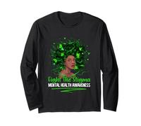 Combatti la consapevolezza della salute mentale dello stigma Maglia a Manica