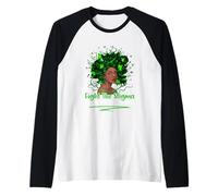 Combatti la consapevolezza della salute mentale dello stigma Maglia con Maniche Raglan