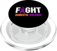 Combatti la violenza domestica - Consapevolezza della violenza domestica PopSockets PopGrip per MagSafe