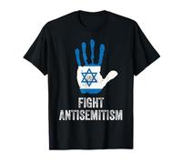 Combatti l'antisemitismo Stop all'odio ebraico Pride Maglietta