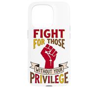 Combatti per chi non ha privilegi Equality Design Custodia per iPhone 15 Pro