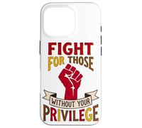 Combatti per chi non ha privilegi Equality Design Custodia per iPhone 16 Pro