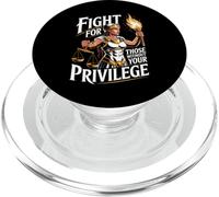 Combatti per l'uguaglianza e la giustizia Dichiarazione in PopSockets PopGrip per MagSafe