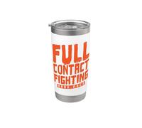 Combattimento a contatto completo con il Krav Maga Bicchiere termico in acciaio inox doppia parete