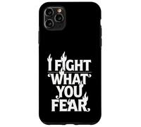 Combatto ciò che temi Brave Service Progettazione grafica Custodia per iPhone 11 Pro Max