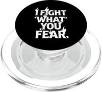 Combatto ciò che temi Brave Service Progettazione grafica PopSockets PopGrip per MagSafe