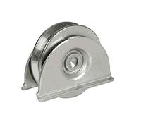 COMBI 417 RUOTA CANCELLI SCORREVOLI 1 CUSCINETTO GOLA V RUOTE SUPPORTO LATERALE-80 mm