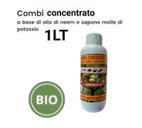 Combi Concentrato Insetticida 1lt (Olio Di Neem + Sapone Molle Di Potassio)