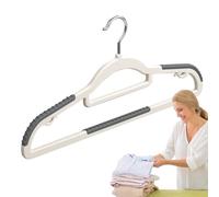 Combinaison Cinture Di Vêtements,Slim Traceless Closet Honders Rack - Rack Rangement Antidérapant Avec Un Crochet Rotatif 360 Pour T-Shirt, Robe, Pantalon, Jupes