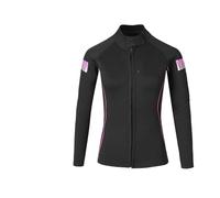 Combinaisons De PlongéE Muta intera for uomo e donna, antifreddo, monopezzo, maniche lunghe, for immersioni, surf, nuoto, kayak, 1,5 mm(BSW2006-Women Jacket,XL)