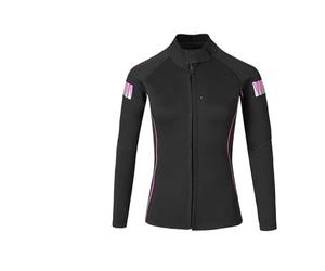 Combinaisons De PlongéE Muta intera for uomo e donna, antifreddo, monopezzo, maniche lunghe, for immersioni, surf, nuoto, kayak, 1,5 mm(BSW2006-Women Jacket,XL)