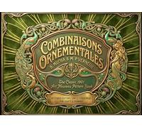 Combinaisons Ornementales: The Ultimate Art Nouveau Pattern Book by Mucha & Verneuil: Digitally Restored Edition with Single-Sided Pages for Art, Design, and Craft Projects