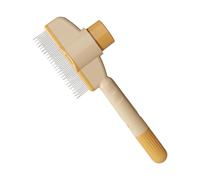 Combinati di cani pettine gatto per cani da bagno spazzola bursh-spazzola | Spazzola di sacramento autopulente | Manico anti-Lip Many che distrugge i pettini per cani