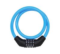 Combination Bike Lock - Acciaio Cable Anti Theft Chain, Resettable Numeric Code Wire, Heavy Duty Locking Hardware | Secure Bicycle Accessories, Mountain Road City Commuting Youth Teens Adult