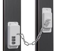 Combination Fridge Lock,7.6x3.2cm Fridges Locks Combination With Password | Adjustable No Keys Needed Adhesive Child Safety Cabinet Lock For Drawers, Fridge, Closets