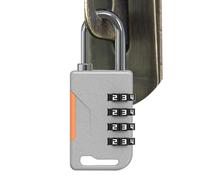 Combination Lock - 4 Digit Weather Resistant Security Padlock | Zinc Alloy Heavy Duty Outdoor Combination Lock, For Home Suitcase Box Luggage Case Bags