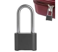 Combination Padlock - 4 Digit Resettable, Luggage Combo Locks