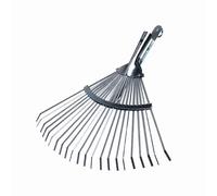 Combinato Rastrello a Ventaglio Regolabile 22 Denti Filo Scopa Giardino Top