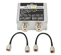 Combinatore antenna VHF UHF HF onda corta 3 band Transit Station Combiner Duplexer Multifunzionale lega di alluminio per comunicazioni radio e installazione fai da te