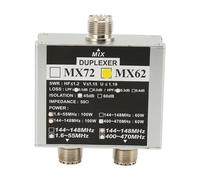 Combinatore di Antenne Duplex VHF UHF HF 3 Bande con Split di Alimentazione per Installazione Fai da Te