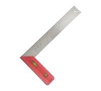 Combinazione angolo quadrato righello 45/90 gradi con strumento di misurazione a bolla