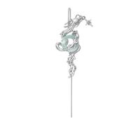 Combinazione asiatica Drago Design Gioielli Orecchio Cava Intagliato Lega Leggero Ear Cuffs per Day Night Outfit Enhancement Modern Chinese Hollow Out Orecchini