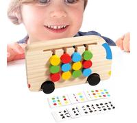 Combinazione di colori, colori e forme set di giocattoli | Set educativo in età prescolare | Per 3+ anni bambini ragazzi ragazze classe casa scuola materna viaggi compleanno Natale