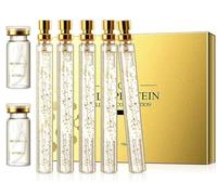Combinazione di filo proteico solubile ed essenza nano-oro, siero facciale dorato, collagene attivo, siero lifting del filo di seta, anti-invecchiamento, idratante della pelle (kit A)