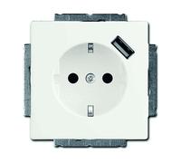COMBINAZIONE DI INTERRUTTORE E PRESA BUSCH-JAEGER 20 EUCBUSB-884, 250 V, Porte USB Numero di porte USB