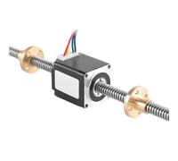 Combinazione di motori a vite trapezoidale con comando filettatura e indietro NEMA11 a coppia elevata 28 Vite 0802 motore passo-passo(Height 28mm Lead screw 0802)