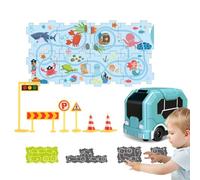 Combinazione di Puzzle e Pista Giocattoli Per Rompicapo E Sfide Mentali | Di Rompicapo E Puzzle A Incastro Per Bambini Di 3-6 Anni Maschi E Femmine Per Uso Domestico E Asilo