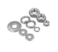 Combinazione di set di rondelle elastiche con guarnizione piatta for dado esagonale in acciaio inossidabile 304 M2M3M4M5M6-M33(2set M20)