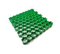 Combinazione di tappetino in erba con griglia ghiaia, tappetino in plastica con griglia vialetti, stabilizzatore vialetti, for parcheggi paesaggistici(7cm-4 pieces)