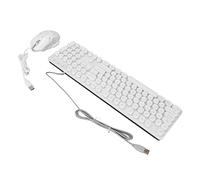 Combinazione di Tastiera e Mouse, Funzionamento Confortevole, Tastiera da Gioco Retroilluminata Colorata e luminosità del Mouse Regolabile DPI Interna Configurabile (#2)