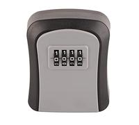 Combinazione Lock Box, Wall Mounted Key Lock Box con password a 4 cifre, impermeabile, supporto a 5 chiavi, in ABS Safe Key Hider per uso interno ed esterno