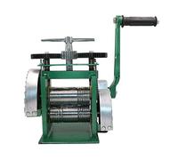 Combinazione Macchina di laminazione Manuale Rulli metallici Appiattimento Disegni Strumento Strumenti for la creazione di gioielli