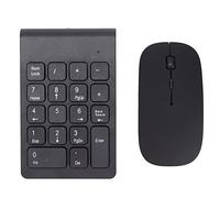 Combinazione Mouse e Tastierino Numerico Wireless Portatile da 2,4 GHz, Tastierino Numerico USB da 1200 DPI, Adatto per 7, Viaggi