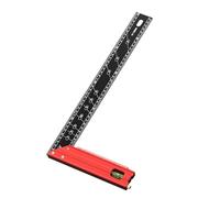 Combinazione multifunzione quadrata per la creazione di mobili per disegnare linee precise e misurazione degli angoli in varie applicazioni goniometri ad angoli multipli