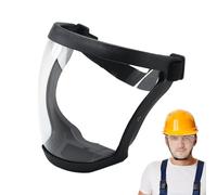 Combinazione Per Visiera In Mesh - Guardia Del Viso | Scudo Del Viso Di Sicurezza | Casco Di Sicurezza Regolabile | Scudo Del Viso Chiaro Anticuolnamente | Maschera Per Il Viso Completa Regolabile