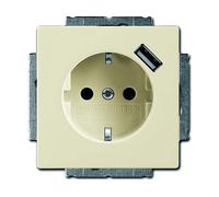 COMBINAZIONE PRESA/INTERRUTTORE BUSCH-JAEGER /USBSteckdose, 250 V, Porte USB Numero di porte USB