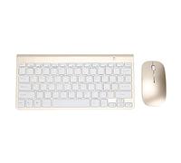 Combinazione Tastiera Ergonomica Portatile Ultrasottile Oro per Computer Notebook con Antiscivo e Resistenza 'Usura