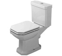 Combinazione WC da appoggio Duravit 1930, uscita: orizzontale, bianco, 022709...