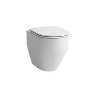 Combinazione WC da appoggio LAUFEN PRO, lavabo profondo, vicino alla parete, ...